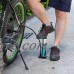 BOMEON Bike Pump - Portable Mini Bike Floor Pump Foot Activated Bicycle Tire & Air Pump compatible with Presta & Schrader Valves Aluminum Alloy Barrel Free Gas Needle - B07D35D1ZC